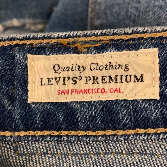 Levi’s Premium 721 high rise skinny Sz 26 - Picture 6 of 7